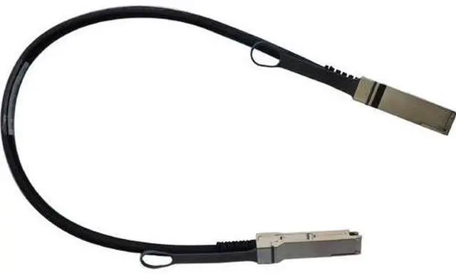 Alt view image 9 of 9 - Mellanox Passive Copper cable, IB HDR, up to 200Gb/s, QSFP56, LSZH, 0.5m, black pultab, 30AWG