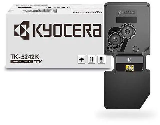 Alt view image 2 of 2 - Kyocera 1T02R70US0 Tk-5242K Black Toner Cartridge For Use In Ecosys M5526Cdw P5026Cdw Estim