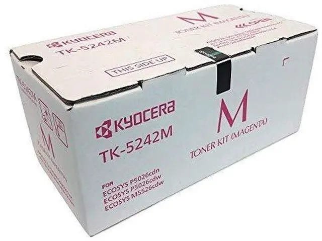 Alt view image 2 of 2 - Kyocera 1T02R7BUS0 Tk-5242M Magenta Toner Cartridge For Use In Ecosys M5526Cdw P5026Cdw Est