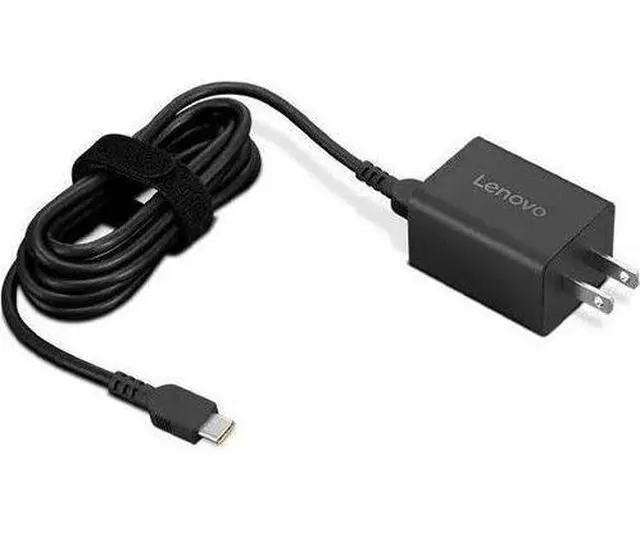 Alt view image 7 of 8 - Lenovo Nano 65W USB-C GaN Adapter