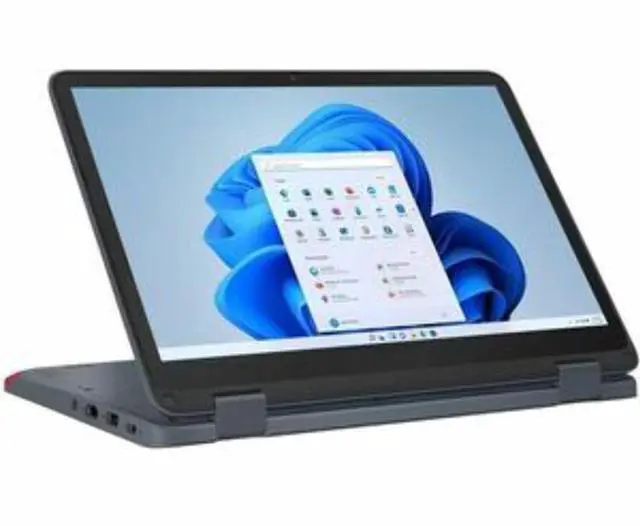 Alt view image 12 of 12 - Lenovo 500w Yoga Gen 4 12.2" Touch Screen Intel Processor N100 4GB Memory 128 GB SSD Windows 11 Pro 82VQ000EUS
