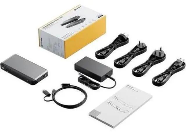 Alt view image 14 of 14 - Alogic DX2 Dual 4K Display Universal Docking Station 100W Power DUPRDX2100