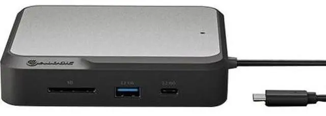Alt view image 10 of 10 - Alogic Dual 4K Universal Compact Docking Station CD2 DisplayPort Edition DUCD2