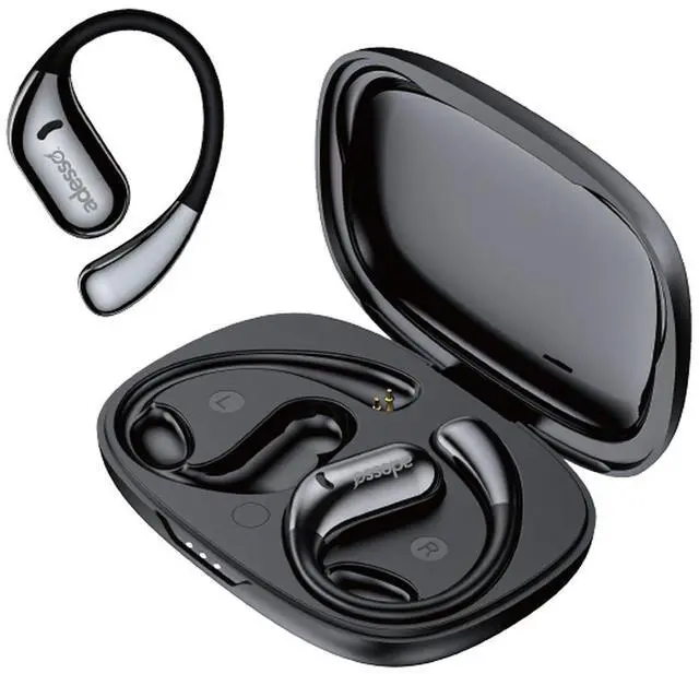 Alt view image 8 of 8 - Adesso Xtream T5 Open-Ear Bluetooth Water Resistant Earbuds XTREAMT5