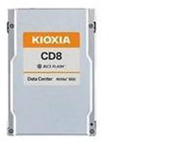Alt view image 8 of 8 - Kioxia KCD8XRUG3T84 CD8-R Data Center SSD 3.84TB 2.5" U.2/U.3 15mm PCIe 4 x 4 NVMe 3D TLC 1DWPD