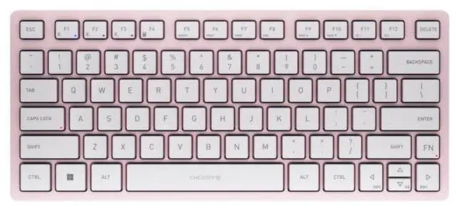 Alt view image 8 of 8 - CHERRY KW 7100 Keyboard - Multi-Device, Compact, 3 Bluetooth Channels, AES-128 Encryption, Status LEDS, Abrasion-proof Key Legends