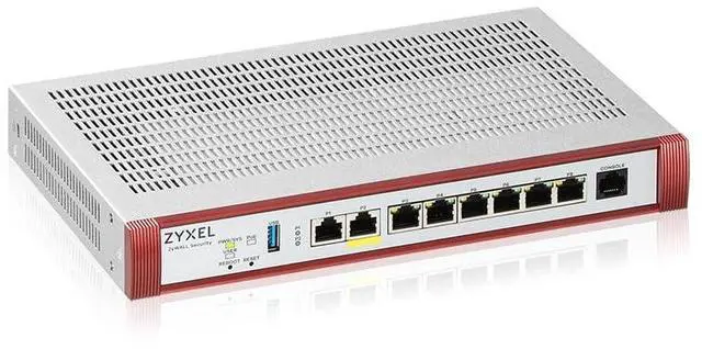 Alt view image 5 of 5 - ZYXEL USG FLEX 50H Network Security/Firewall Appliance - Intrusion Prevention - 5 Port - 1000Base-T - Gigabit Ethernet - 1.95 Gbit/s Firewall Throughput - SSL, DES, 3DES, AES (256-bit), MD5, SHA-1, SH