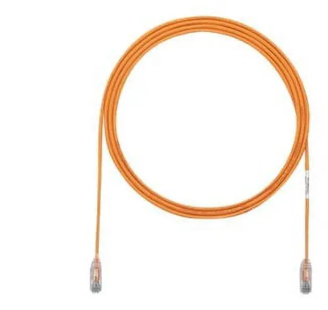 Alt view image 2 of 2 - Panduit UTP28SP15OR 15 ft. Cat 6 Black Network Ethernet Cable
