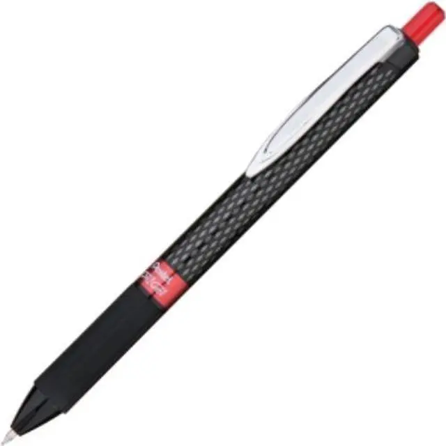Alt view image 4 of 4 - Pentel K497 OH Gel 0.7mm Gel Pen - Red Ink