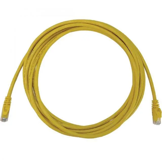 Alt view image 7 of 7 - Tripp Lite Cat6a 10G Snagless Molded UTP Ethernet Cable (RJ45 M/M), PoE, Yellow, 20 ft. (6.1 m) - 20 ft Category 6a Network Cable for Network Device, Switch, Patch Panel, Server, Router, Hub, Printer,