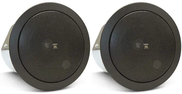 Alt view image 2 of 2 - JBL Professional C24CT-BK 4" Background/Foreground Ceiling Loudspeaker Black
