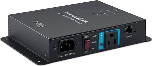 Alt view image 6 of 6 - LINEAR C3-IP The C3-ip Is A 15a 3 Individually Controllable Bluebolt Outlets With Surge Fil