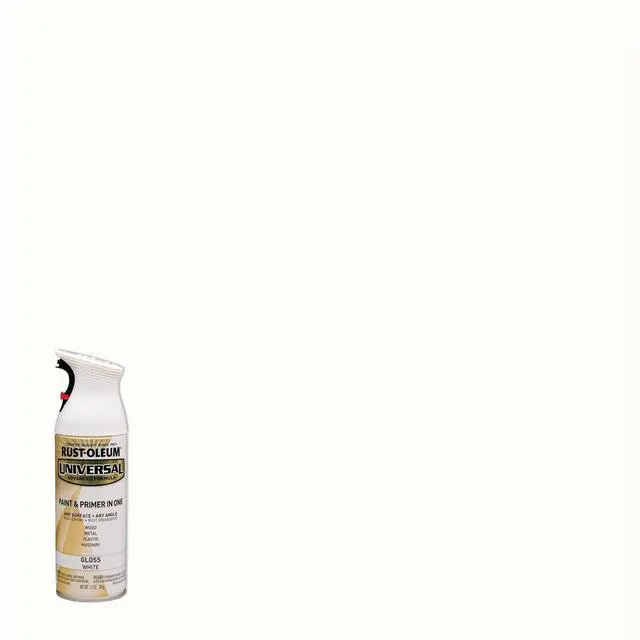 Alt view image 7 of 7 - RUST-OLEUM 245199 Spray Paint, White, Gloss, 12 oz.