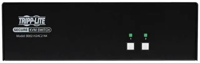 Alt view image 10 of 10 - Tripp Lite Secure KVM Switch, 2-Port, Dual Head, HDMI to HDMI B002-H2AC2-N4