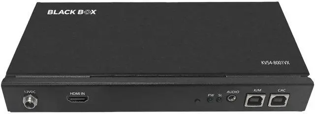 Alt view image 2 of 2 - Black Box Secure KVM Peripheral Defender DisplayPort CAC KVS48001VX