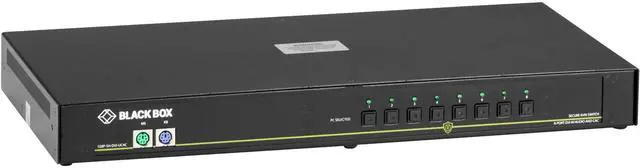 Alt view image 2 of 2 - Black Box KVM Switchbox with CAC