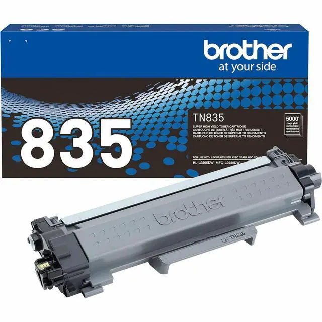 Alt view image 2 of 2 - Brother TN835 Original Super High Yield Laser Toner Cartridge Black 1 Each