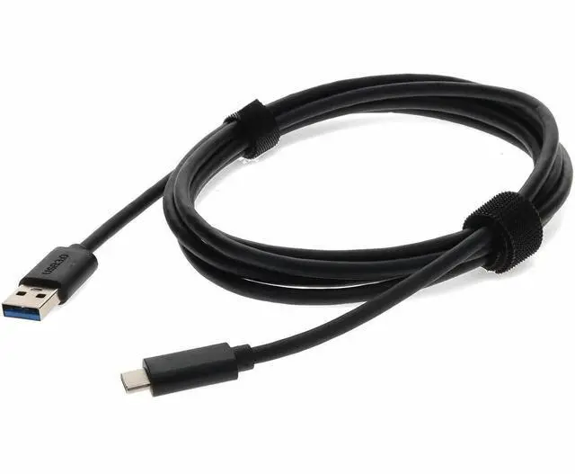Alt view image 2 of 2 - AddOn USBC2USB6F 6 Feet USB-C Data Transfer Cable - Black - Male USB 2.0 Type-C To Male USB 2.0 Type-A