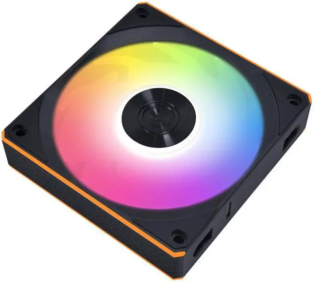 Alt view image 8 of 8 - Lian Li UNI Fan CL120 ARGB PWM Fan - Single Pack - 2.4 GHz Wireless Signal RGB & PC Case Fans Control - 28mm FDB - Daisy-Chain - Low Noise - Controller NOT Included & Required - Black (12CL1W1B)
