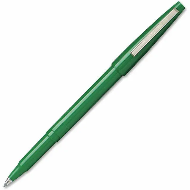 Alt view image 2 of 2 - PENTEL PENR100D Roller Ball Roller Ball Pen, Medium 0.8 mm, Green PK12