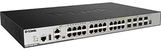 Alt view image 6 of 8 - D-LINK SYSTEMS DGS-3630-28TC/SI DGS-3630 SERIES 28-PORT L3 FULLY MANAGED GIGABIT SWITCH