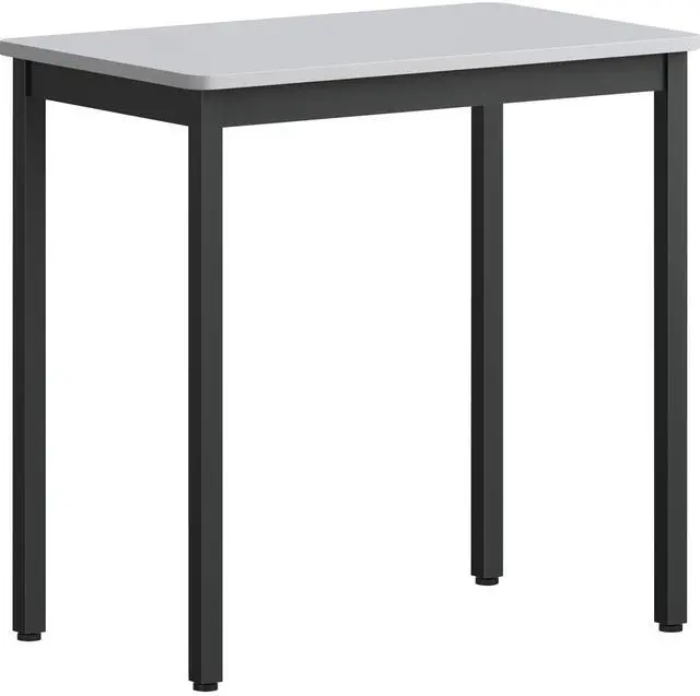 Alt view image 3 of 3 - Lorell LLR60752 30 x 18 in. Utility Table Gray