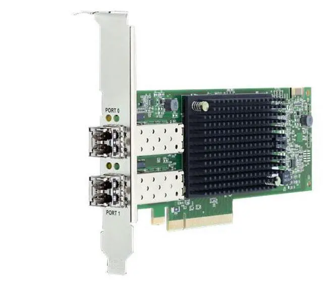 Alt view image 6 of 6 - Emulex LPE35002-M2 - Host bus adapter - PCIe 4.0 x8 low profile - 32Gb Fibre Channel Gen 7 (Short Wave) x 2