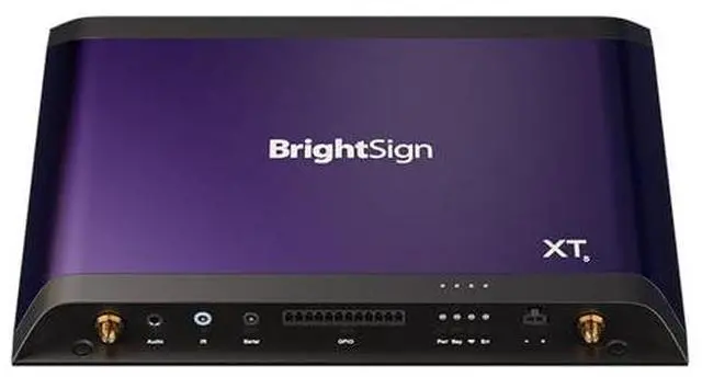 Alt view image 6 of 6 - BrightSign XT245 Ultra-Thin 8K Digital Signage Player  3D Graphics, High Frame Rate, Gb Ethernet, HDMI