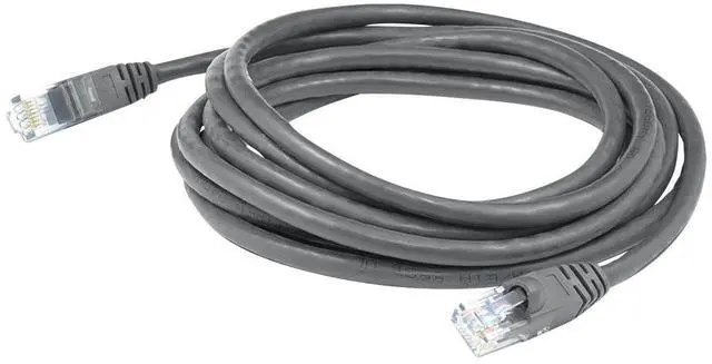 Alt view image 5 of 5 - AddOn 3ft Cat6A Snagless UTP Network Patch Cable Gray ADD3FCAT6AGY