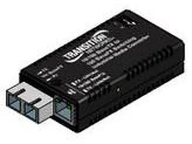 Alt view image 6 of 6 - Transition Networks Hardened Mini Fast Ethernet Media Converter