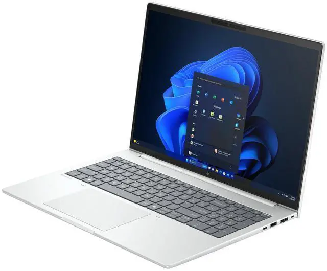 Alt view image 8 of 8 - HP EliteBook 8 G1i 16" Notebook - Intel Core Ultra 7 255U - 32GB - 1TB SSD - Glacier Silver - Windows 11 Pro - Webcam - IEEE 802.11be Wireless   BG6K8UT#ABA