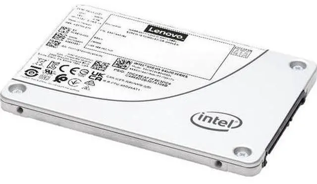 Alt view image 7 of 7 - Lenovo S4520 240 GB Solid State Drive - 2.5" Internal - SATA (SATA/600) - Read Intensive - Server Device Supported - 2.5 DWPD - 1024 TB TBW - 470 MB/s Maximum Read Transfer Rate - Hot Swappable -