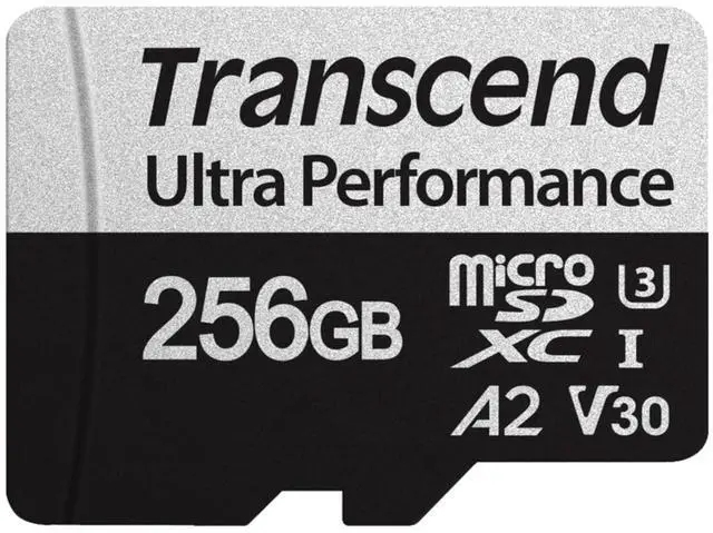 Alt view image 19 of 20 - transcend 256gb microsdxc 340s high performance memory card uhs- i, u3, v30, a2, 4k, full hd - ts256gusd340s