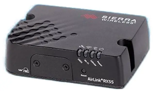 Alt view image 6 of 6 - Sierra Wireless AirLink RX55 4G LTE-A PRO (CAT 7) Rugged Industrial Router - No Wi-Fi - FirstNet Ready