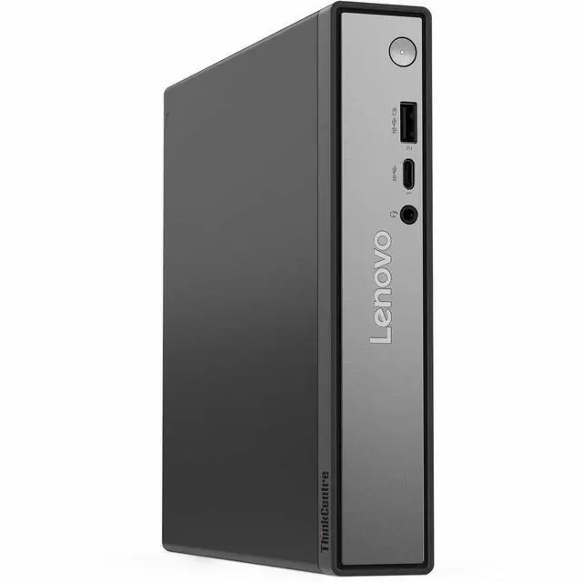 Alt view image 9 of 15 - Lenovo ThinkCentre neo 50q QC 13C8000YUS Desktop Computer - Snapdragon X X1-26-100 - 16 GB - 256 GB SSD - Tiny - Eclipse Black - Qualcomm Chip - Windows 11 Pro - Qualcomm Adreno GPU LPDDR5X - English