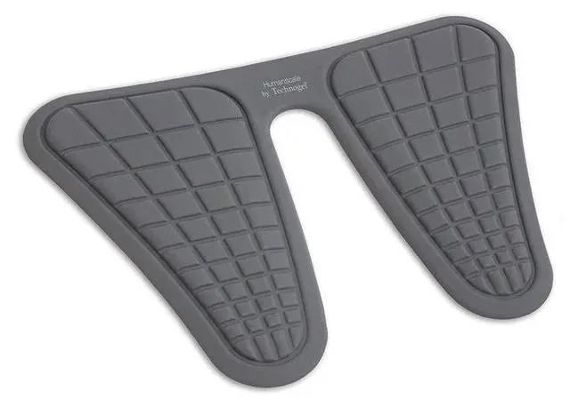 Alt view image 5 of 5 - Humanscale Monarch Floor Mat - Workstation - 29" Width x 0.800" Depth - Gray MONARCH-G