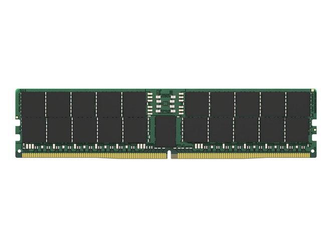Alt view image 2 of 2 - Kingston RAM Module - 128 GB - DDR5-6400/PC5-51200 DDR5 SDRAM - 6400 MHz Dual-rank Memory - CL52 - 1.10 V - ECC - Registered - 288-pin - DIMM - Lifetime Warranty
