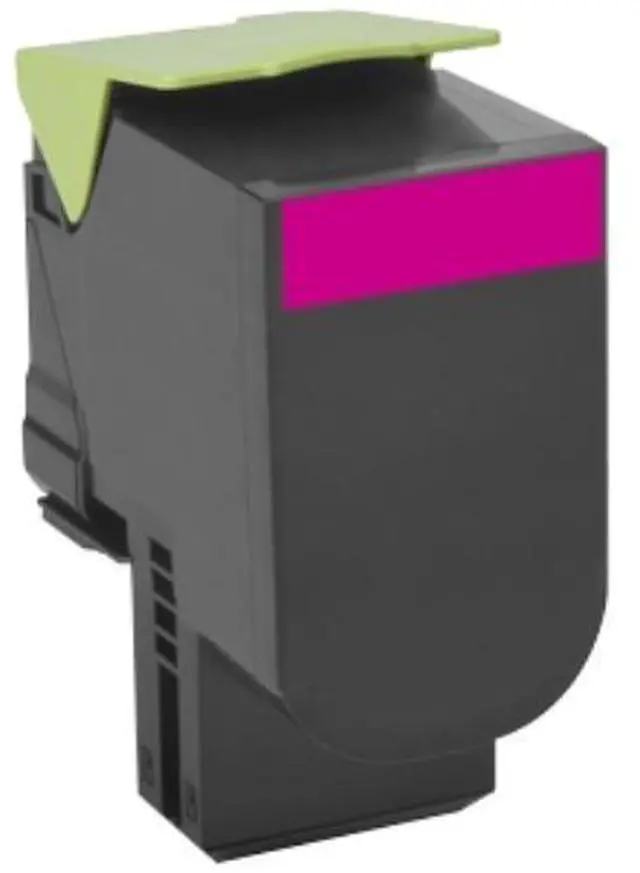 Alt view image 11 of 11 - Lexmark 80C0SMG TAA Return Program Toner Cartridge - Magenta