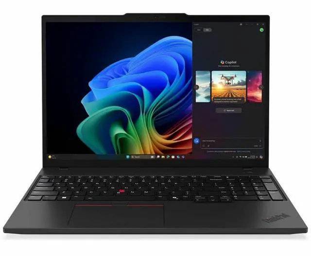 Alt view image 8 of 8 - Lenovo ThinkPad T16 Gen 4 21QN0045US 16" Copilot+ PC Notebook - AMD Ryzen AI 5 PRO 340 - 16GB - 256GB SSD - Windows 11 Pro - AMD Radeon 840M Graphics - Webcam - IEEE 802.11be Wireless  21QN0045US