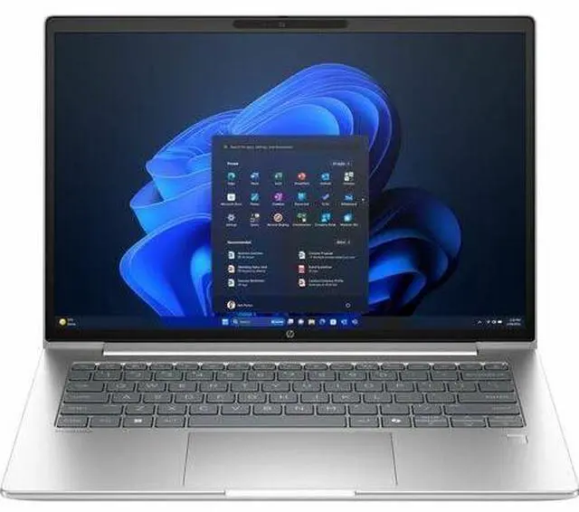 Alt view image 8 of 8 - HP ProBook 4 G1i 14" Touchscreen Notebook - WUXGA - Intel Core Ultra 7 255U - 16 GB - 512 GB SSD - English Keyboard - Pike Silver - Intel Chip - 1920 x 1200 - Windows 11 Pro - Intel - In-plane Sw
