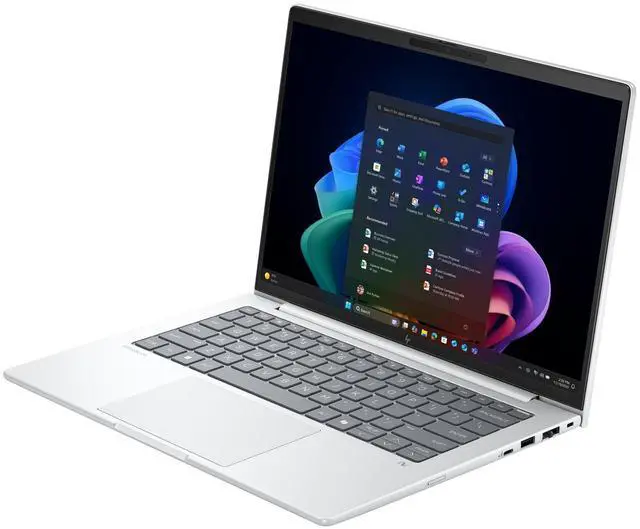 Alt view image 6 of 6 - HP EliteBook 8 G1a 14" Touchscreen Copilot+ PC Notebook - AMD Ryzen AI 7 350 - 32GB - 512GB SSD -Windows 11 Pro - AMD Radeon 860M - Webcam - IEEE 802.11be Wireless LAN Standard  BL8K5UT#ABA