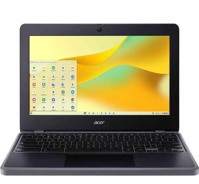 Alt view image 8 of 8 - Acer Chromebook 511 C736 C736-C1PM 11.6" Chromebook - HD - Intel N-Series N100 - 4 GB - 32 GB Flash Memory - English (US) Keyboard - Black - Intel Chip - 1366 x 768 - ChromeOS - Intel UHD Graphic