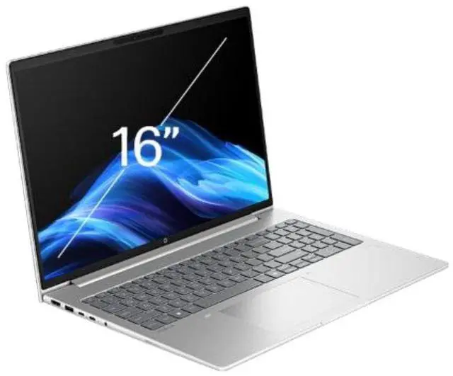 Alt view image 4 of 4 - HP ProBook 4 G1ah 16" Notebook - WUXGA - AMD Ryzen 5 220 - 16 GB - 512 GB SSD - English Keyboard - Pike Silver - AMD Chip - 1920 x 1200 - Windows 11 Pro - AMD Radeon 740M Graphics - In-plane Swit