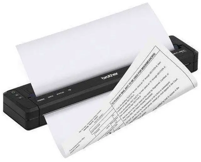 Alt view image 6 of 7 - Brother LB3854 Premium Fast Dry Writeable/Fingerprintable Continuous Fanfold Letter Size Stacks W/End Of Stack Red Stripe - 7 Year Archiveability 32 Individually Wrapped Stacks Of 50 Sheets For Use