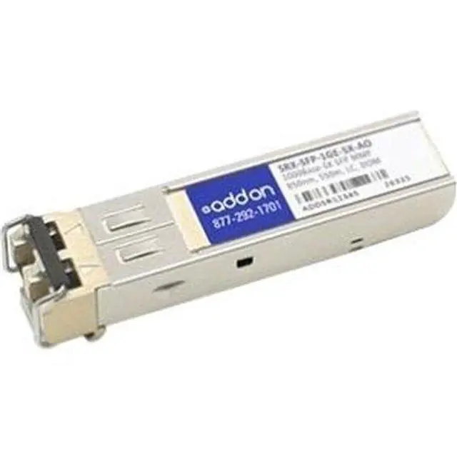 Alt view image 7 of 8 - AddOn Juniper Networks SRX-SFP-1GE-SX Compatible 1000Base-SX SFP Transceiver (MMF, 850nm, 550m, LC, DOM)