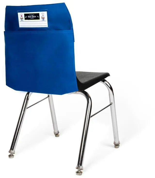 Alt view image 2 of 2 - Seat Sack Storage Pocket, Standard, 14 Inches, Blue - 333503