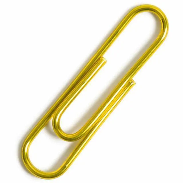 Alt view image 4 of 4 - U Brands Paper Clips, Medium, Gold, 1,000/Pack (UBR3619U0624)