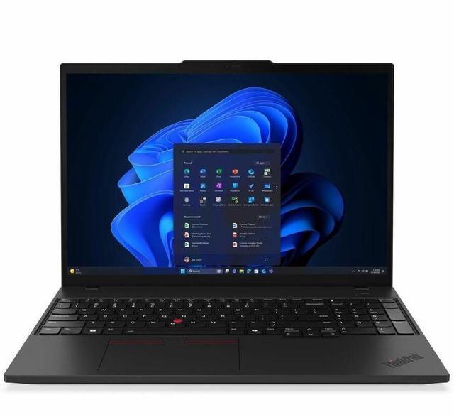 Alt view image 8 of 8 - Lenovo ThinkPad T16 Gen 4 21QN0046US 16" Touchscreen Copilot+ PC Notebook - WUXGA - AMD Ryzen AI 7 PRO 350 - 32 GB - 512 GB SSD - English Keyboard - Black - AMD Chip - 1920 x 1200 - Windows 11 Pr