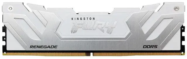Alt view image 9 of 9 - Kingston FURY Renegade RAM Module - 24 GB - DDR5-8000/PC5-64000 DDR5 SDRAM - 8000 MHz Single-rank Memory - CL38 - 1.40 V - On-die ECC - 288-pin - DIMM - Lifetime Warranty