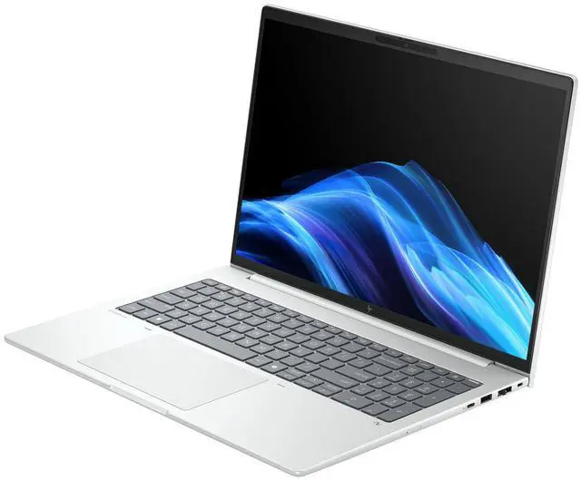 Alt view image 8 of 8 - HP EliteBook 8 G1i 16" Touchscreen Notebook - WUXGA - Intel Core Ultra 7 268V - vPro Technology - 32 GB - 1 TB SSD - English Keyboard - Glacier Silver Aluminum - Intel Chip - 1920 x 1200 - Window